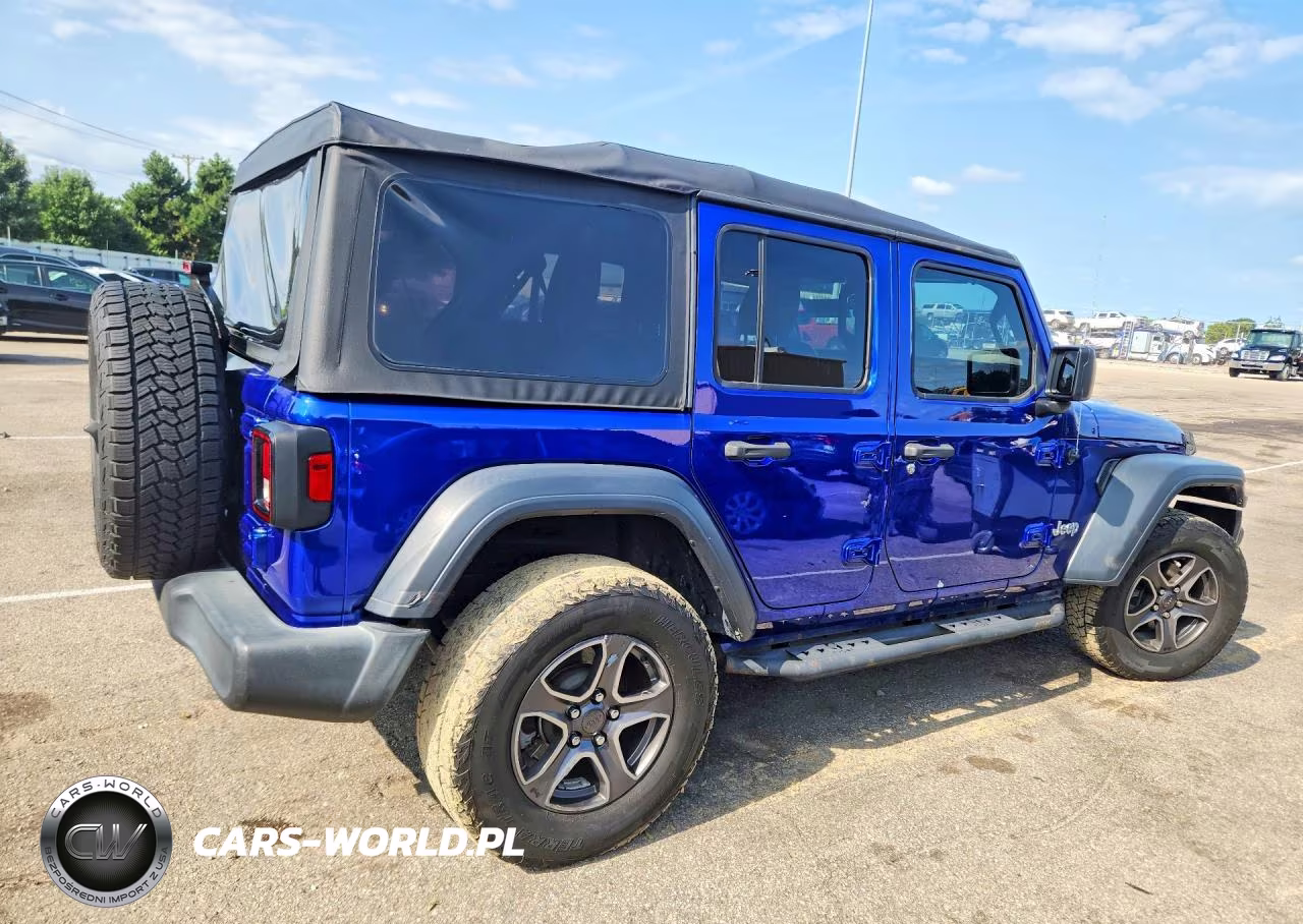 2018 Jeep Wrangler Unlimited Sport VIN:1C4HJXDG2JW316238 - 3
