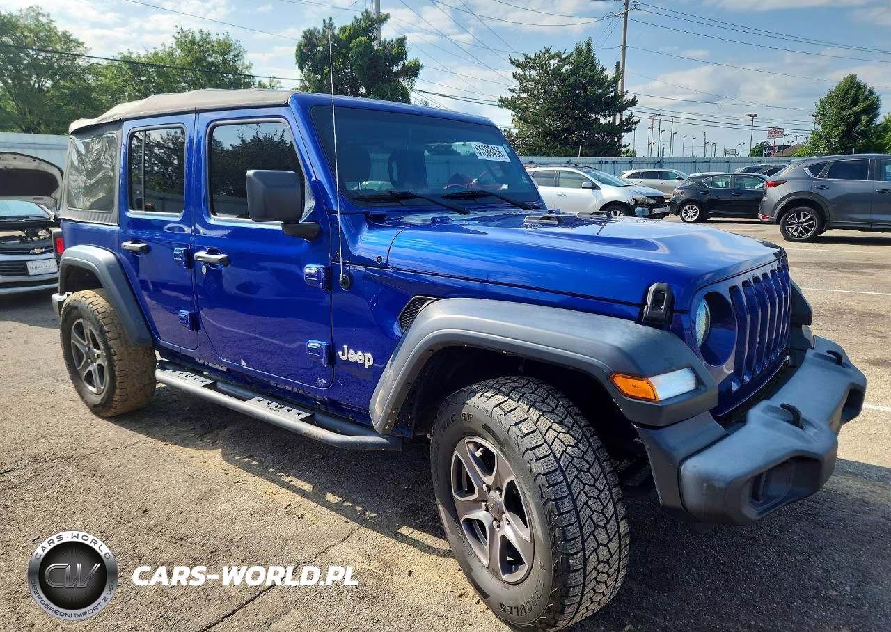 2018 Jeep Wrangler Unlimited Sport VIN:1C4HJXDG2JW316238 - 4