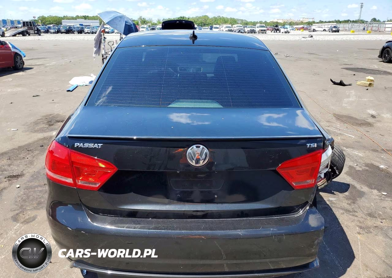 2015 Volkswagen Passat S VIN:1VWAS7A36FC100818 - 6