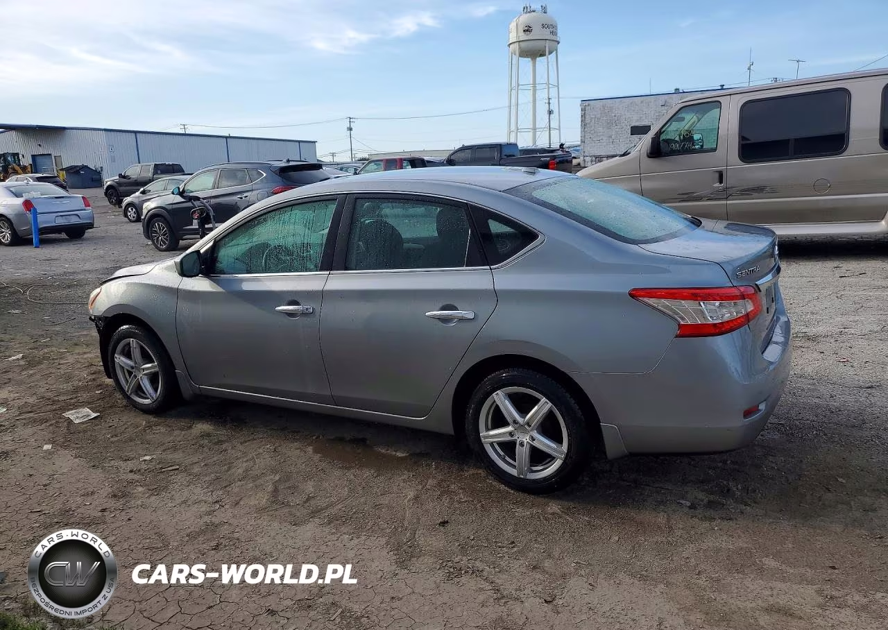 2013 Nissan Sentra S VIN:3N1AB7AP5DL637223 - 2