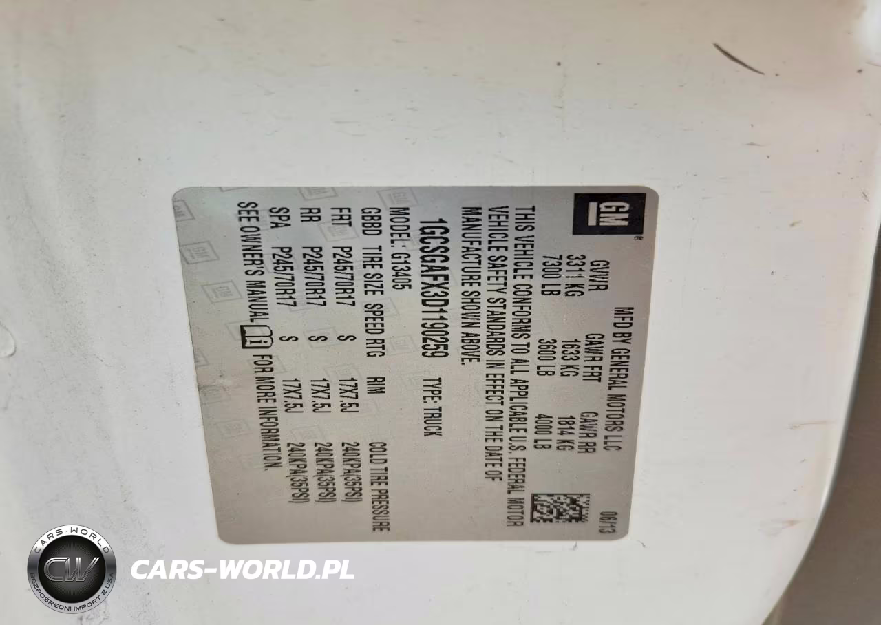 2013 Chevrolet Express G1500 VIN:1GCSGAFX3D1190259 - 12