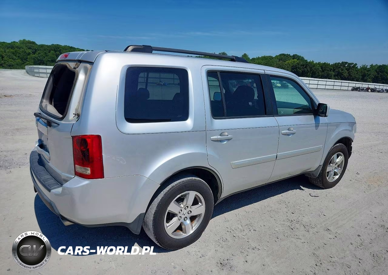 2009 Honda Pilot Ex VIN:5FNYF38469B028300 - 3