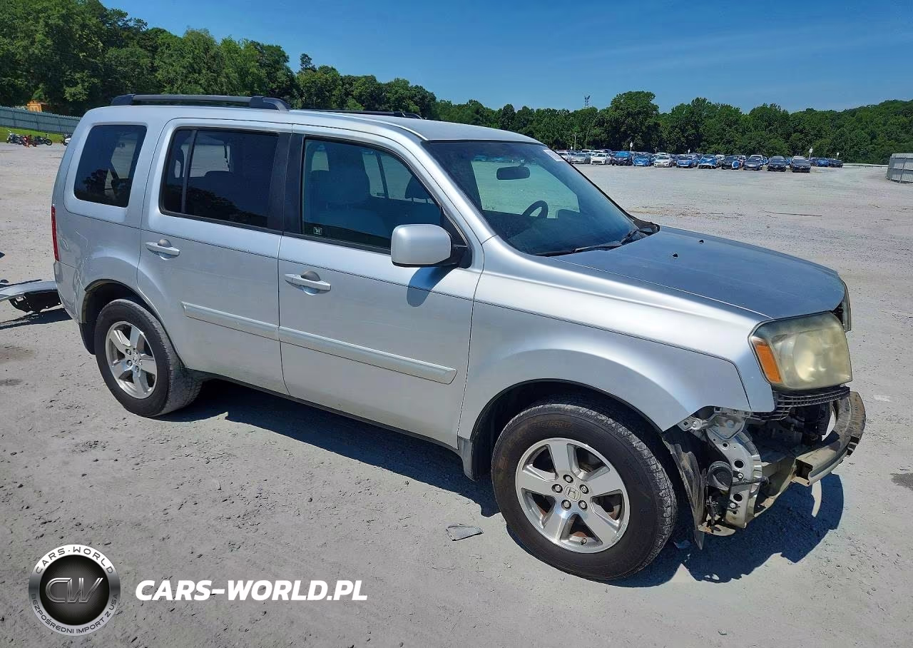 2009 Honda Pilot Ex VIN:5FNYF38469B028300 - 4