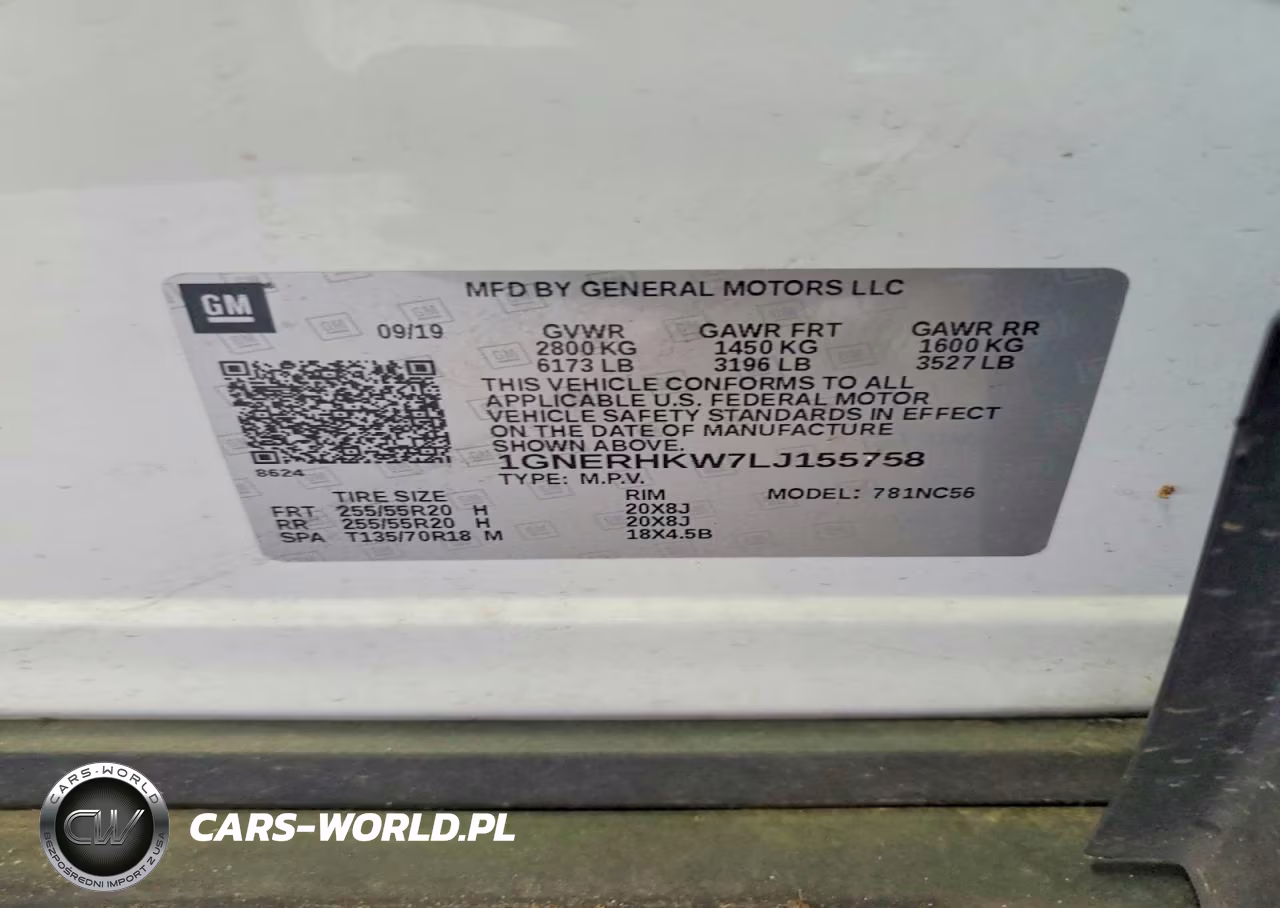 2020 Chevrolet Traverse Lt VIN:1GNERHKW7LJ155758 - 13