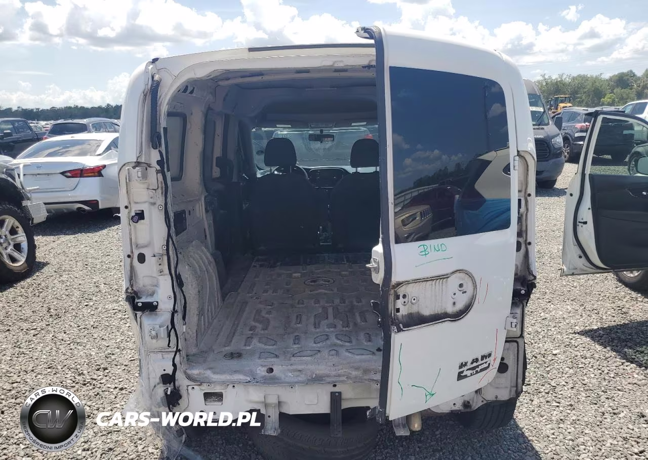 2015 Ram Promaster City St Delivery Van VIN:ZFBERFAT7F6A25478 - 10