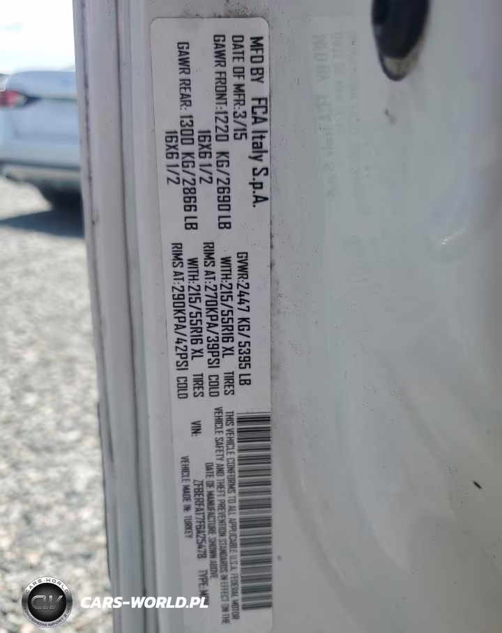 2015 Ram Promaster City St Delivery Van VIN:ZFBERFAT7F6A25478 - 13