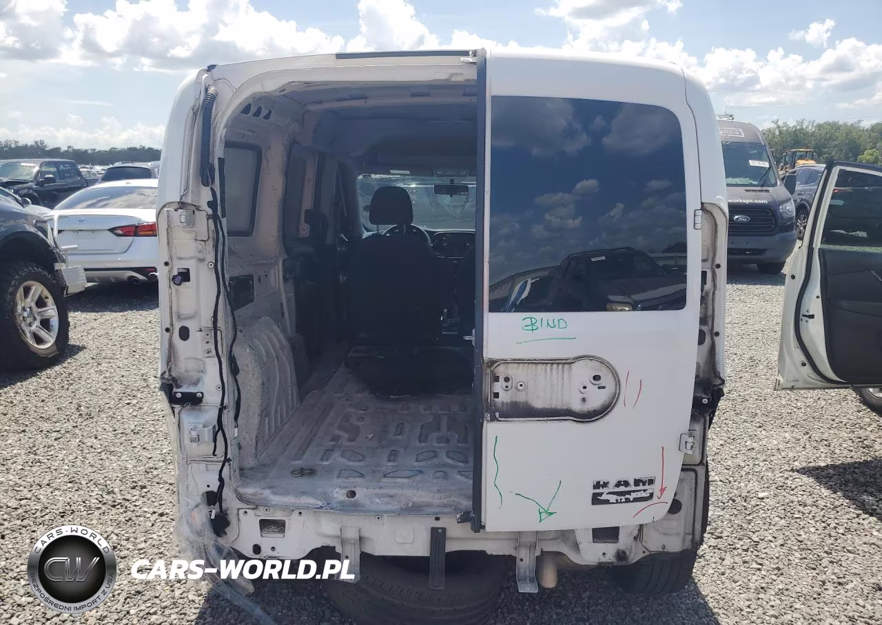 2015 Ram Promaster City St Delivery Van VIN:ZFBERFAT7F6A25478 - 6
