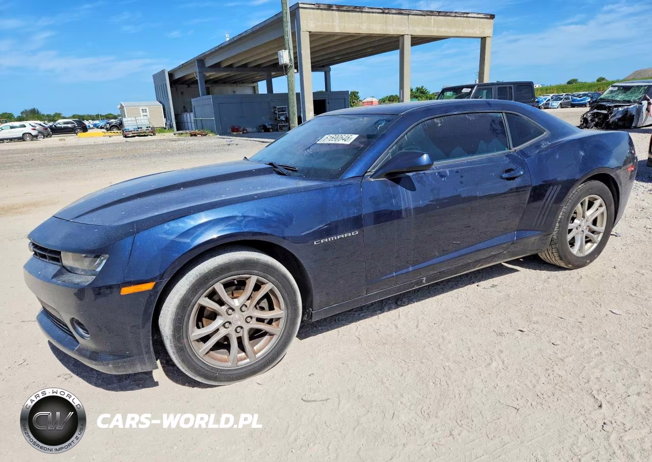 2015 Chevrolet Camaro Ls VIN:2G1FB1E34F9183990 - 1