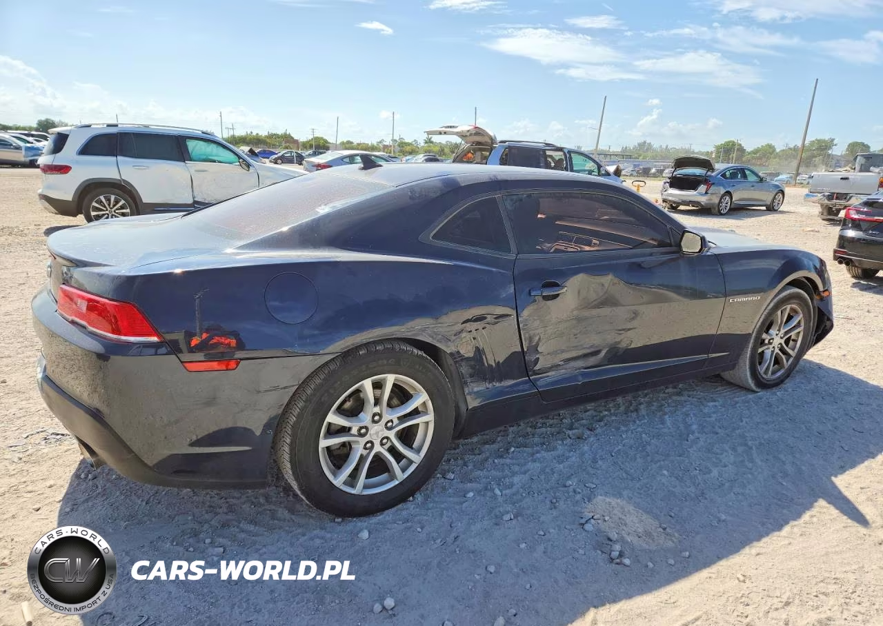 2015 Chevrolet Camaro Ls VIN:2G1FB1E34F9183990 - 3