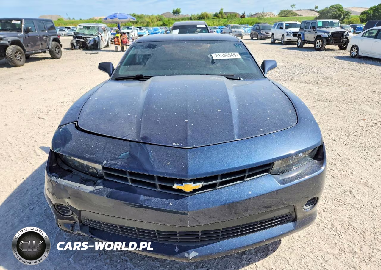 2015 Chevrolet Camaro Ls VIN:2G1FB1E34F9183990 - 5