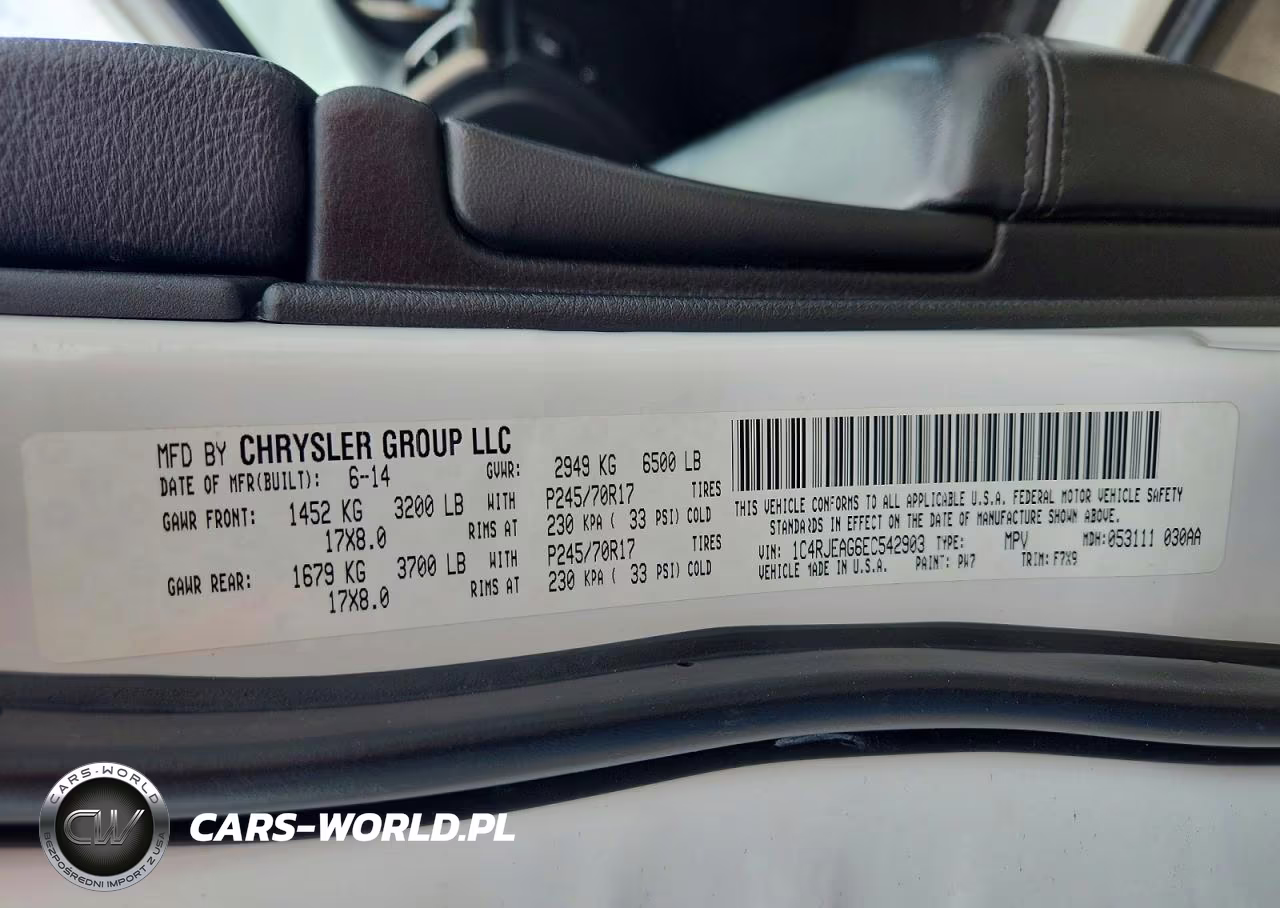 2014 Jeep Grand Cherokee Laredo VIN:1C4RJEAG6EC542903 - 13