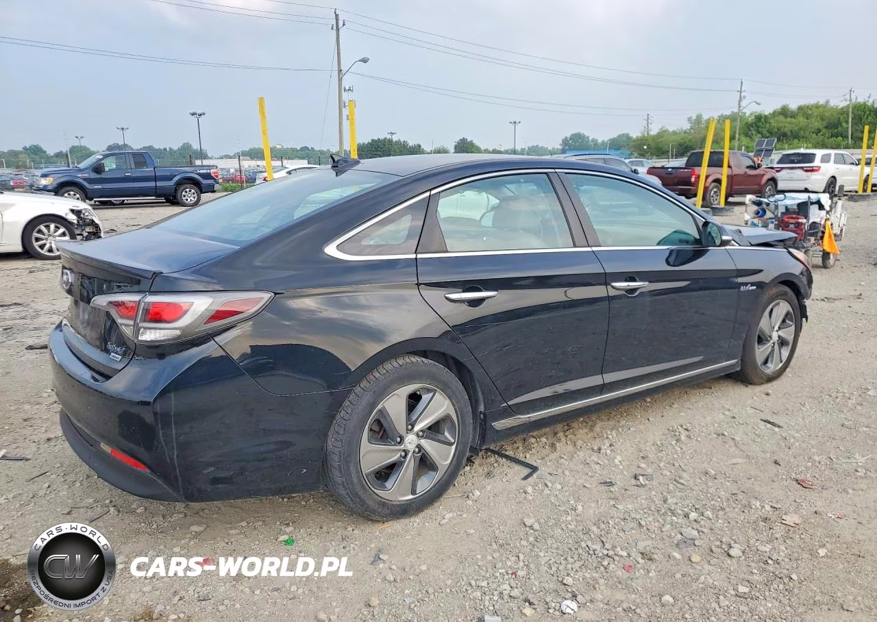 2017 Hyundai Sonata Hybrid Limited VIN:KMHE34L14HA050572 - 3