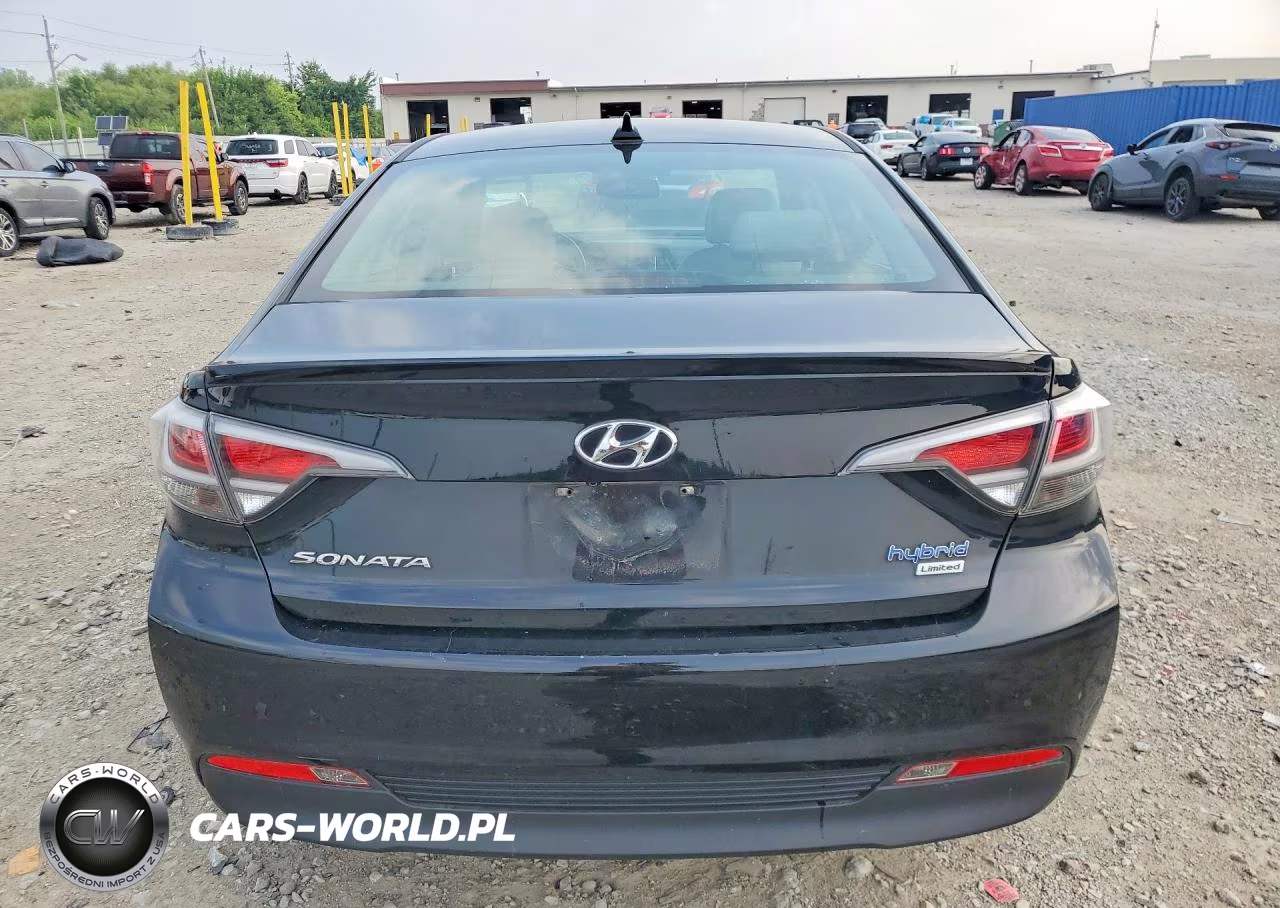 2017 Hyundai Sonata Hybrid Limited VIN:KMHE34L14HA050572 - 6