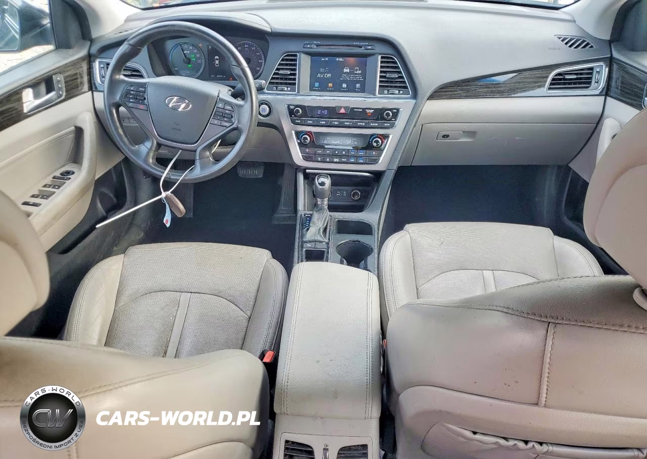 2017 Hyundai Sonata Hybrid Limited VIN:KMHE34L14HA050572 - 8
