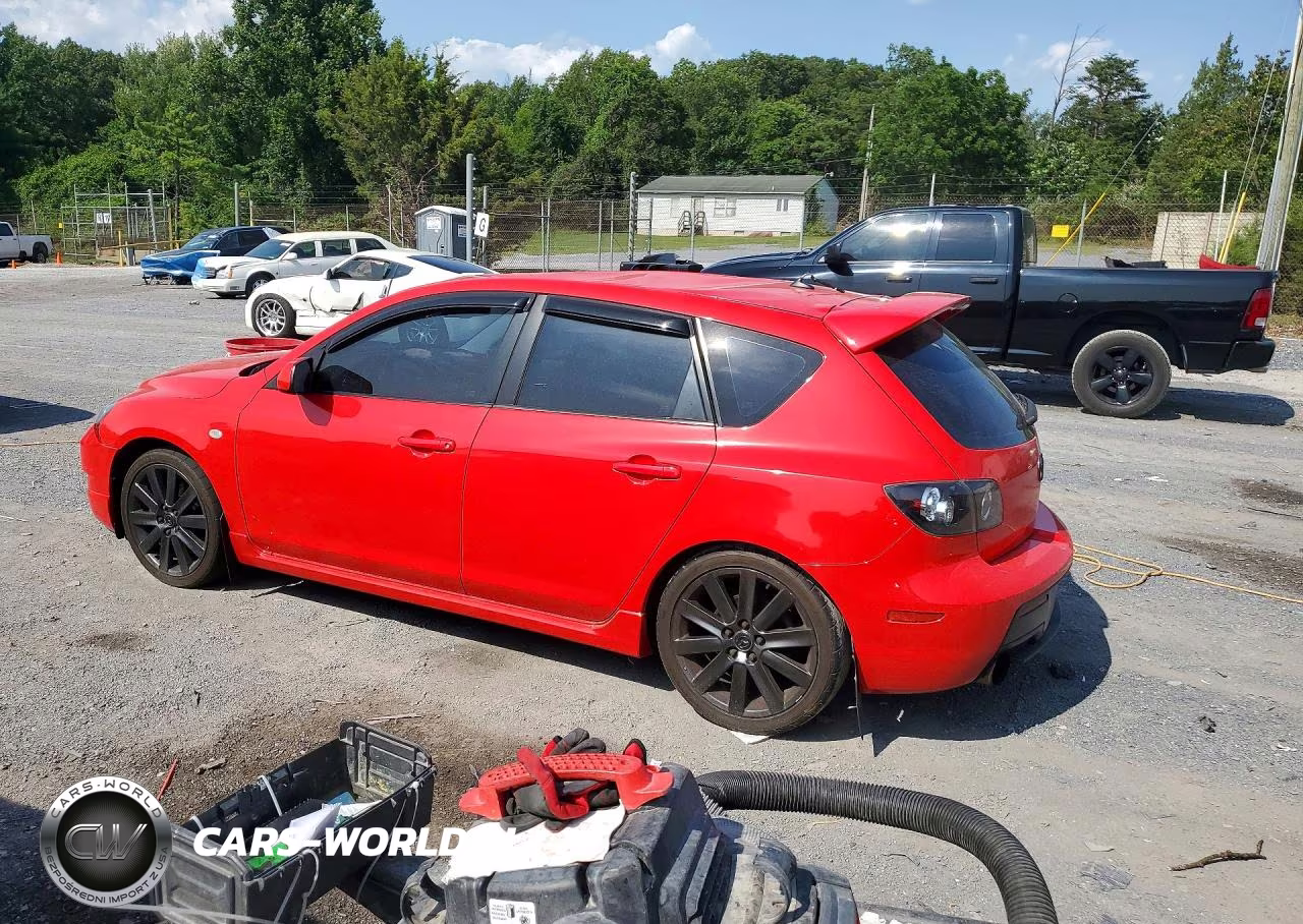 2009 Mazda Speed 3 VIN:JM1BK34M691251081 - 2