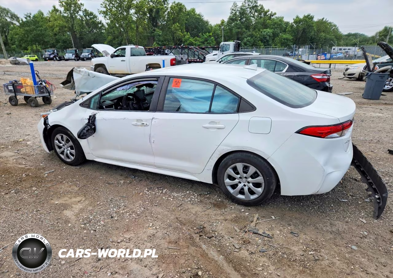 2021 Toyota Corolla Le VIN:5YFEPMAEXMP241983 - 2