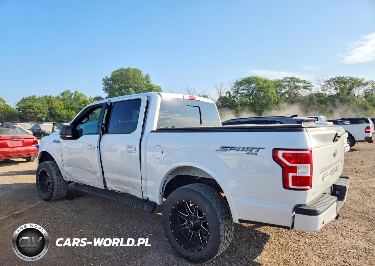 2018 Ford F150 Supercrew VIN:1FTEW1EP1JFB55817 - 2