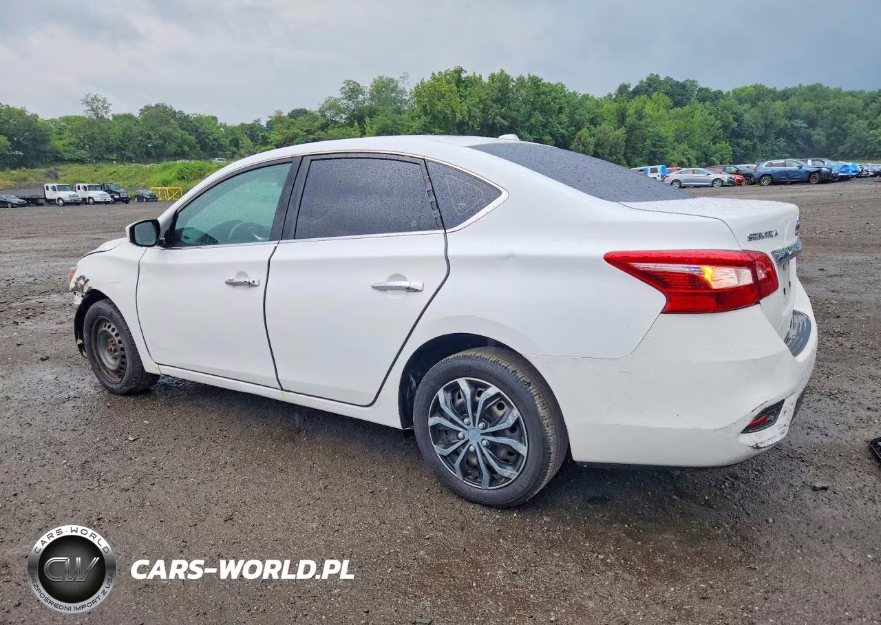 2017 Nissan Sentra Sv VIN:3N1AB7APXHY336293 - 2