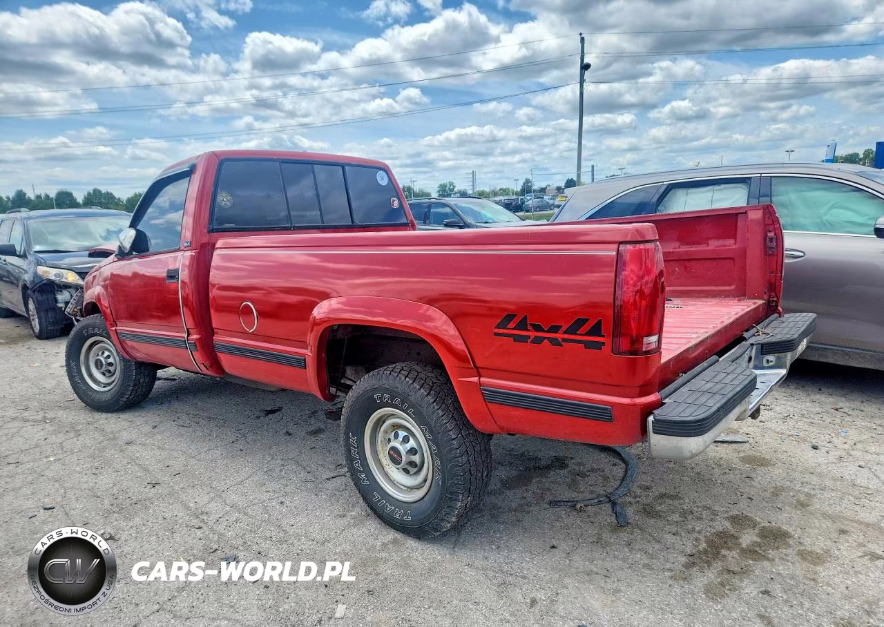 1992 GMC Sierra K2500 VIN:1GTGK24F0NE527842 - 2