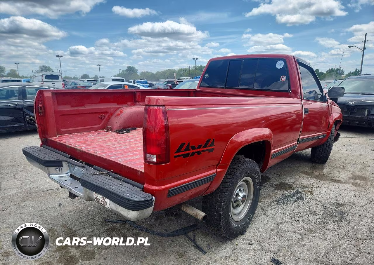 1992 GMC Sierra K2500 VIN:1GTGK24F0NE527842 - 3