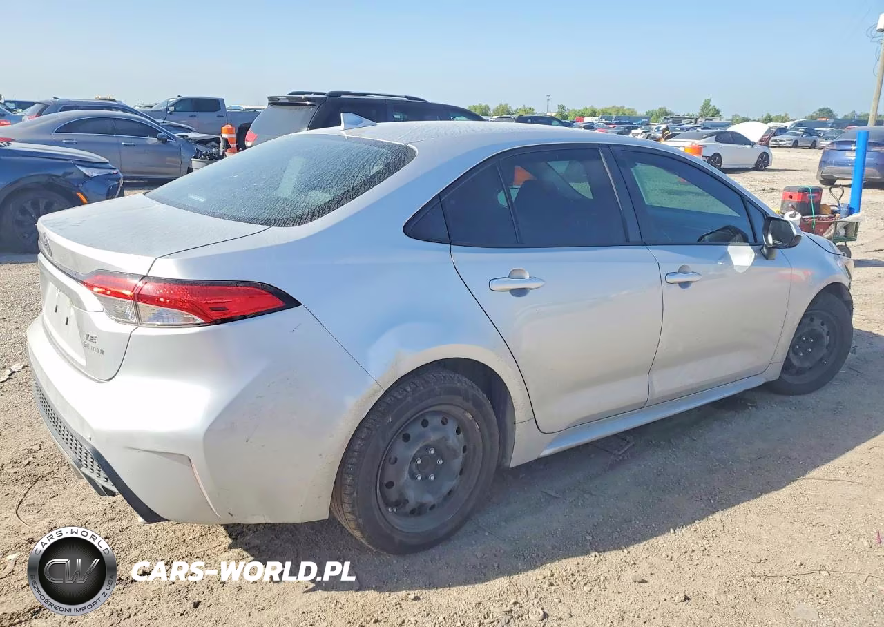 2021 Toyota Corolla Le VIN:JTDEPMAE3MJ161672 - 3
