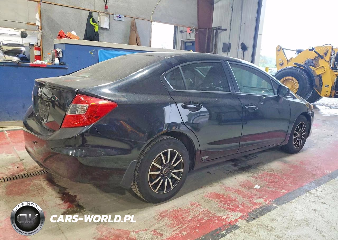 2012 Honda Civic Lx VIN:2HGFB2F59CH336198 - 3