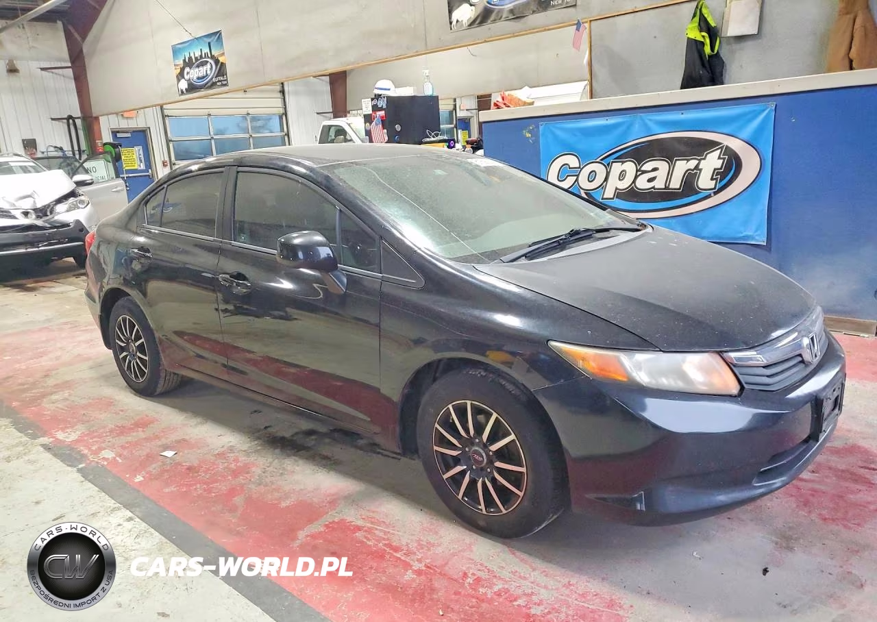 2012 Honda Civic Lx VIN:2HGFB2F59CH336198 - 4