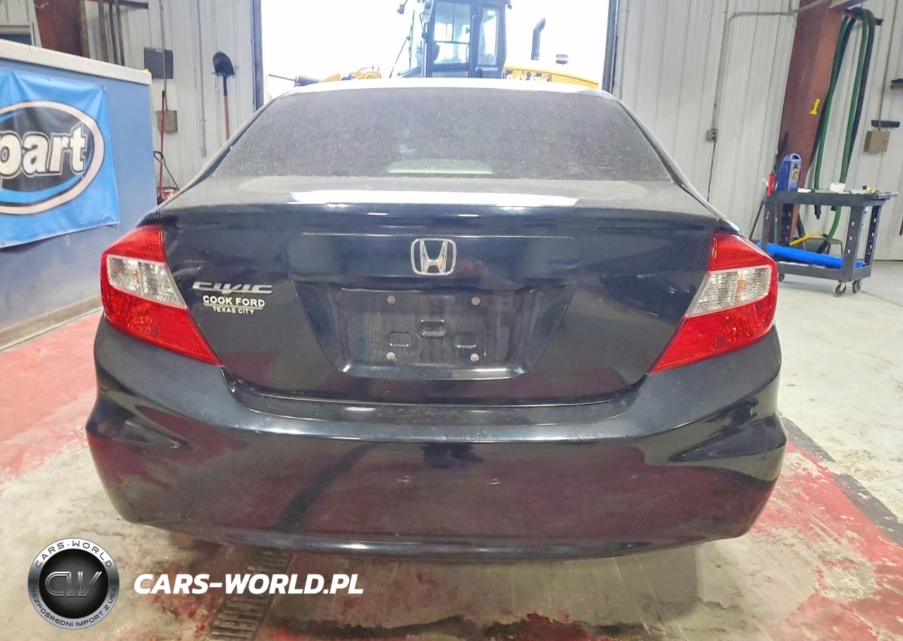 2012 Honda Civic Lx VIN:2HGFB2F59CH336198 - 6