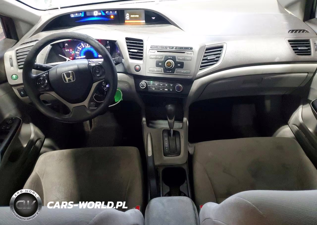 2012 Honda Civic Lx VIN:2HGFB2F59CH336198 - 8