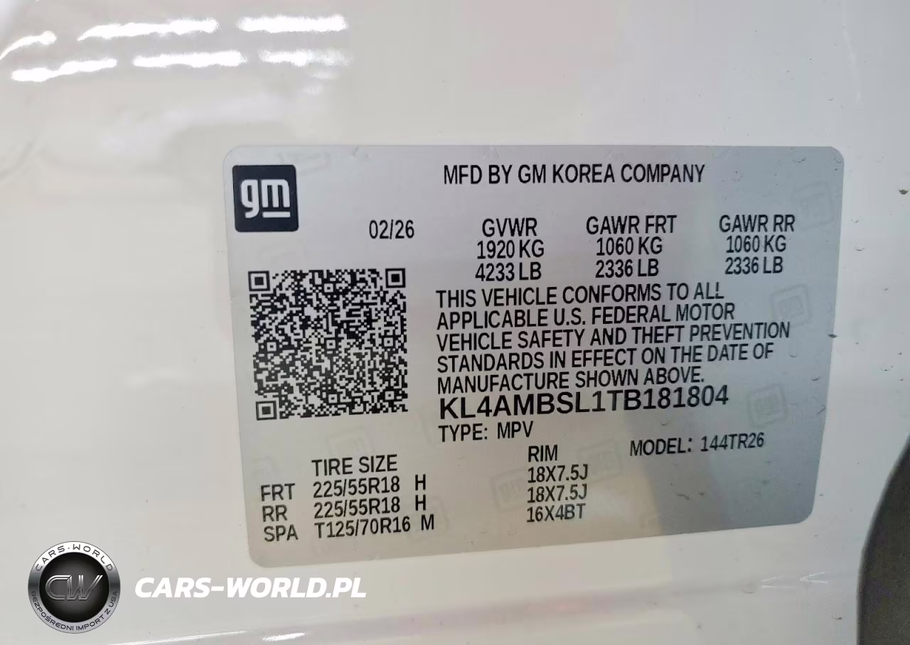 2026 Buick Encore Gx Preferred VIN:KL4AMBSL1TB181804 - 13
