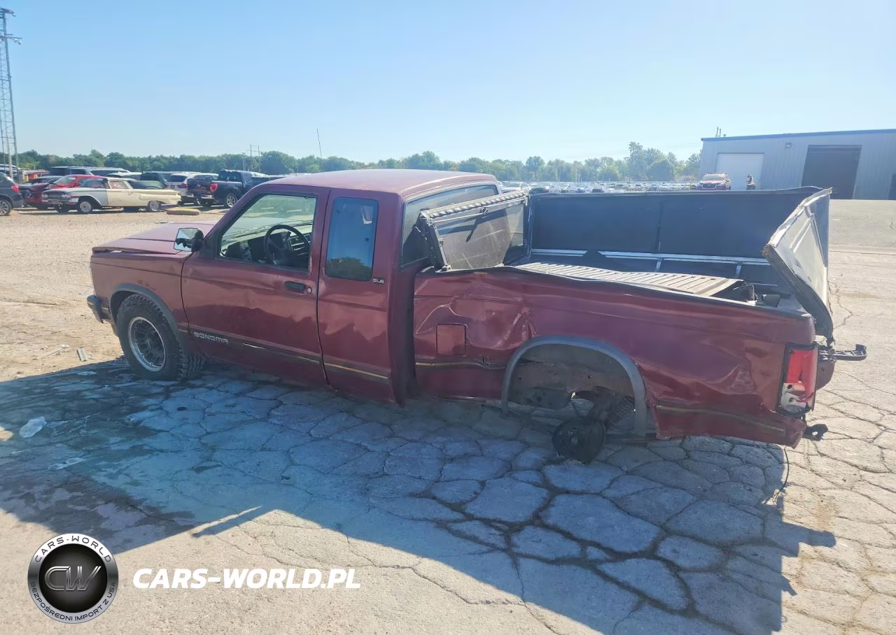 1993 GMC Sonoma VIN:1GTCS19Z6P0526416 - 2