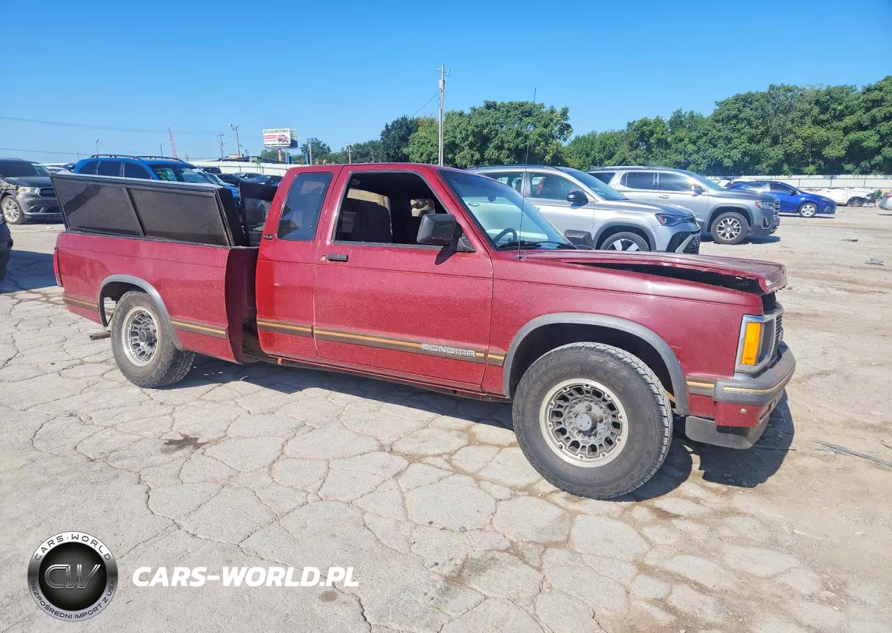 1993 GMC Sonoma VIN:1GTCS19Z6P0526416 - 4