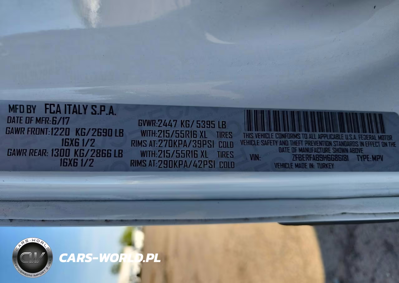 2017 Ram Promaster City VIN:ZFBERFAB9H6G86181 - 13