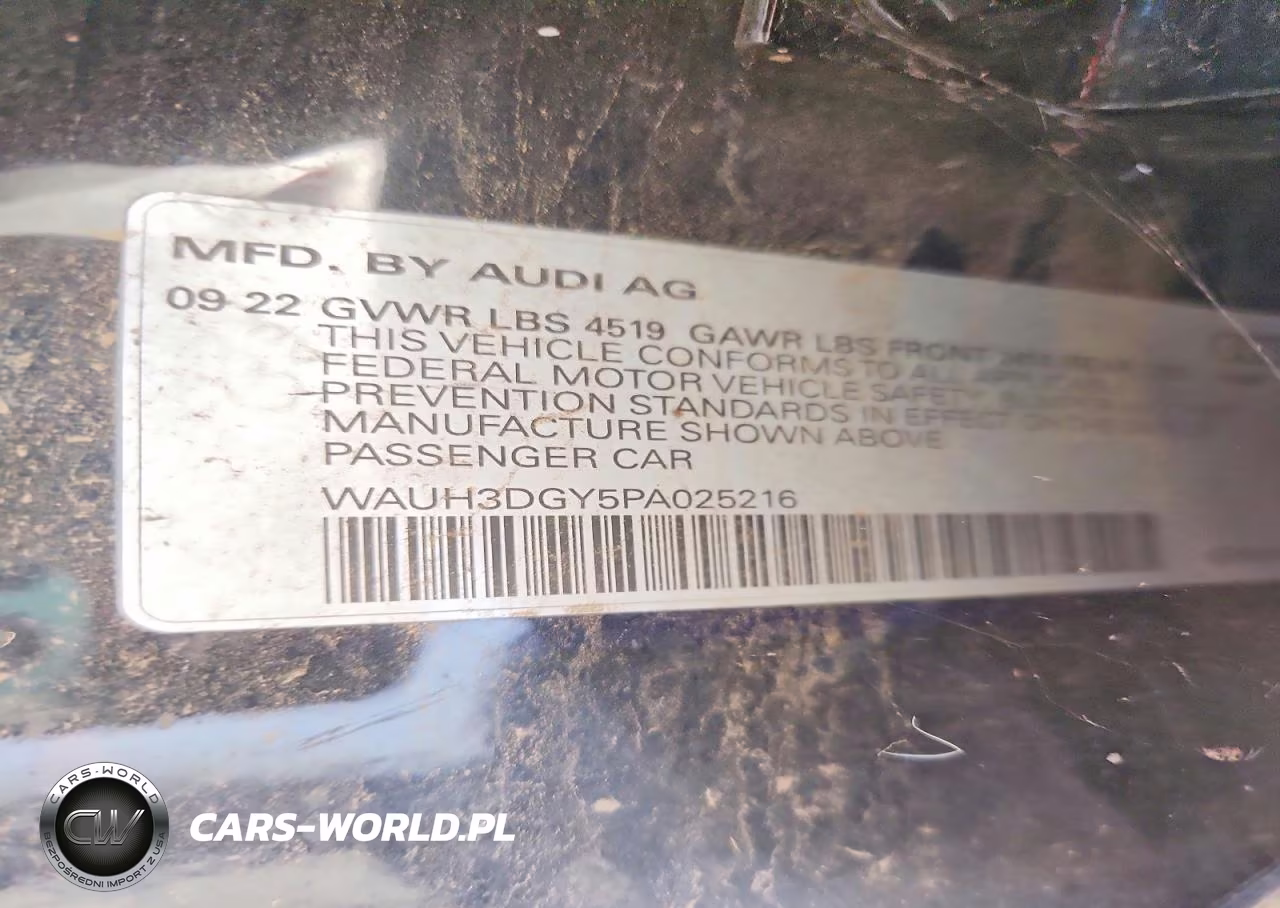 2023 Audi S3 Premium Plus VIN:WAUH3DGY5PA025216 - 13