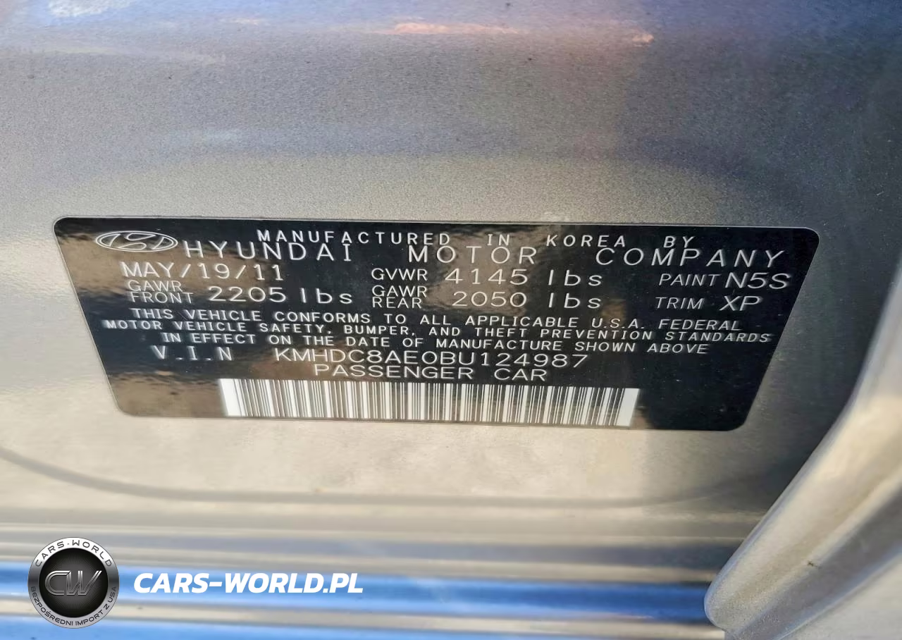 2011 Hyundai Elantra Touring Gls VIN:KMHDC8AE0BU124987 - 13