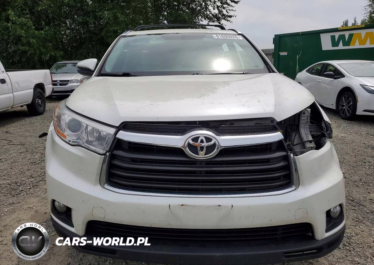 2014 Toyota Highlander Xle VIN:5TDJKRFH2ES021291 - 5