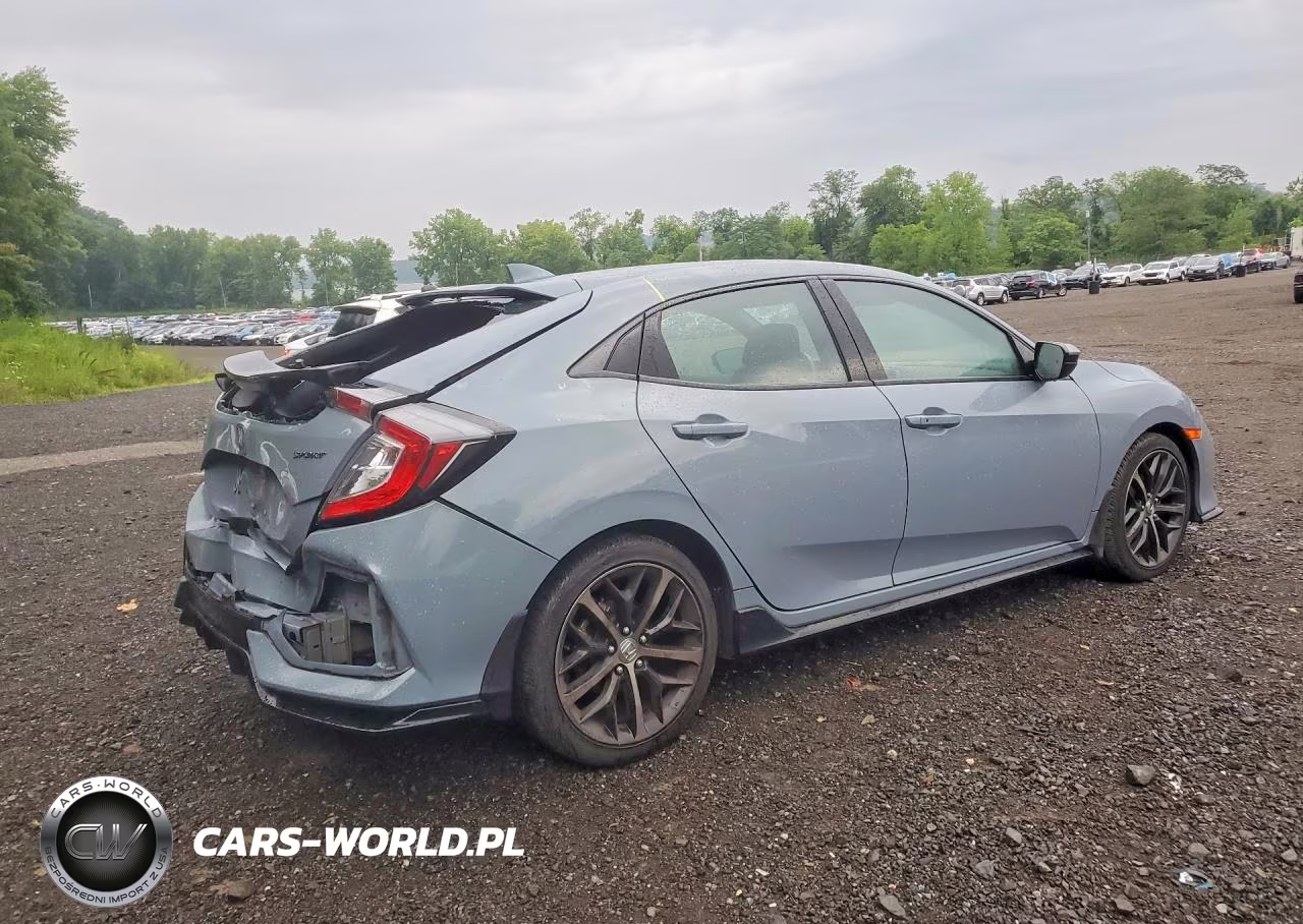 2021 Honda Civic Sport VIN:SHHFK7H43MU227998 - 3