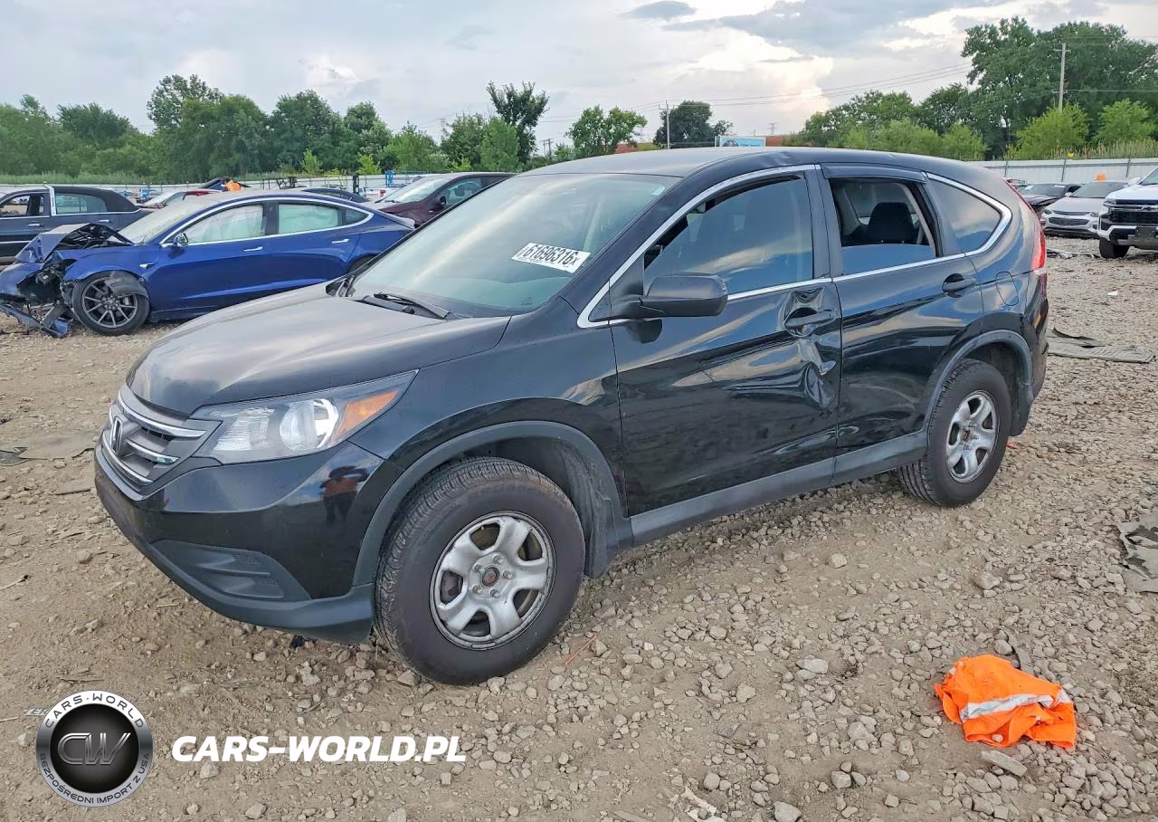 2012 Honda Cr-V Lx VIN:2HKRM4H37CH622880 - 1