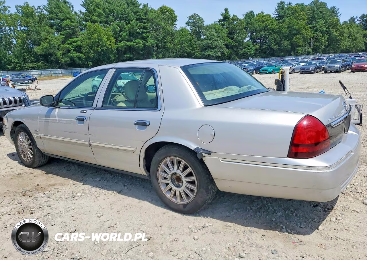 2009 Mercury Grand Marquis Ls VIN:2MEHM75V59X610123 - 2