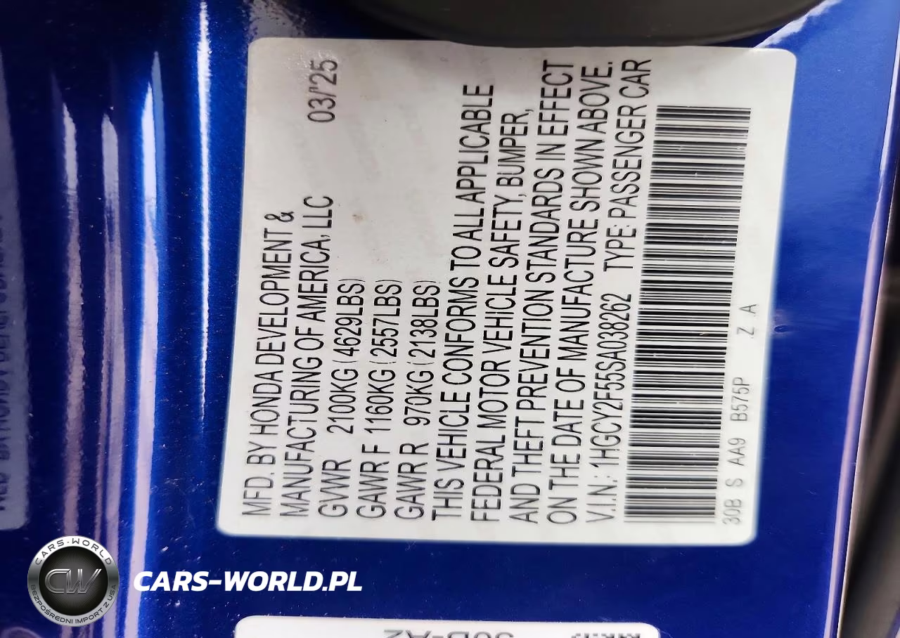 2025 Honda Accord Hybrid Sport VIN:1HGCY2F55SA038262 - 13