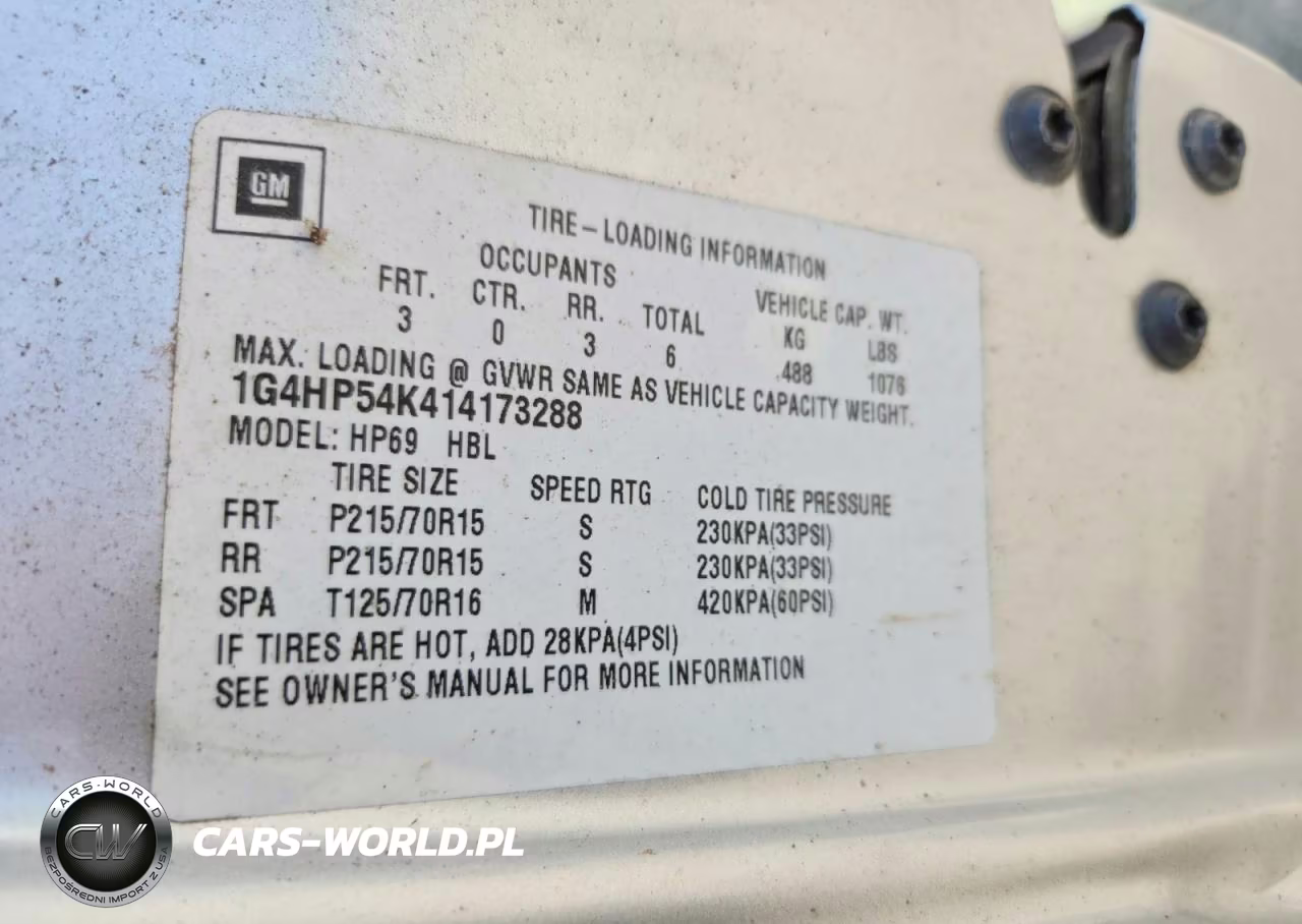 2001 Buick Lesabre Custom VIN:1G4HP54K414173288 - 12