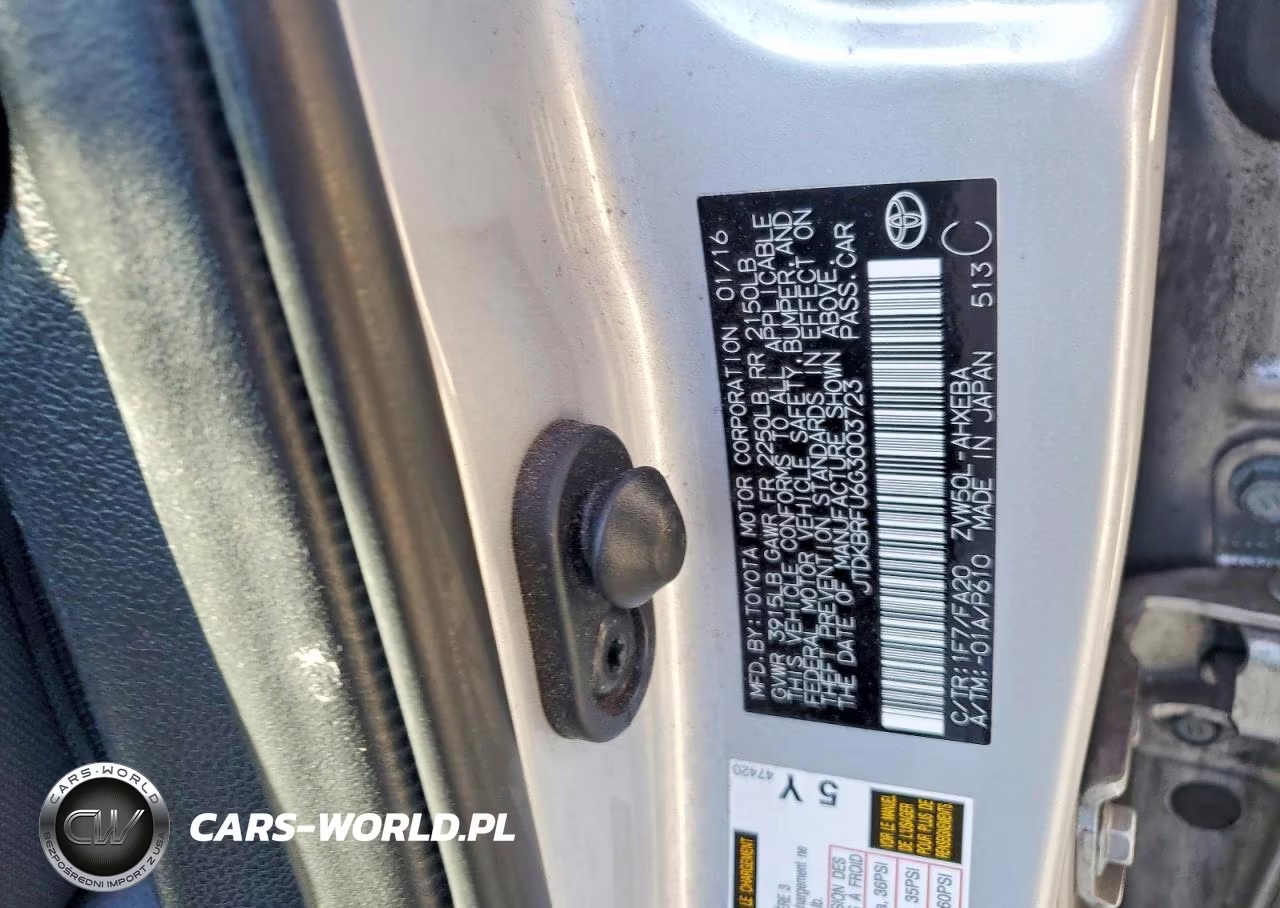 2016 Toyota Prius Two VIN:JTDKBRFU6G3003723 - 12
