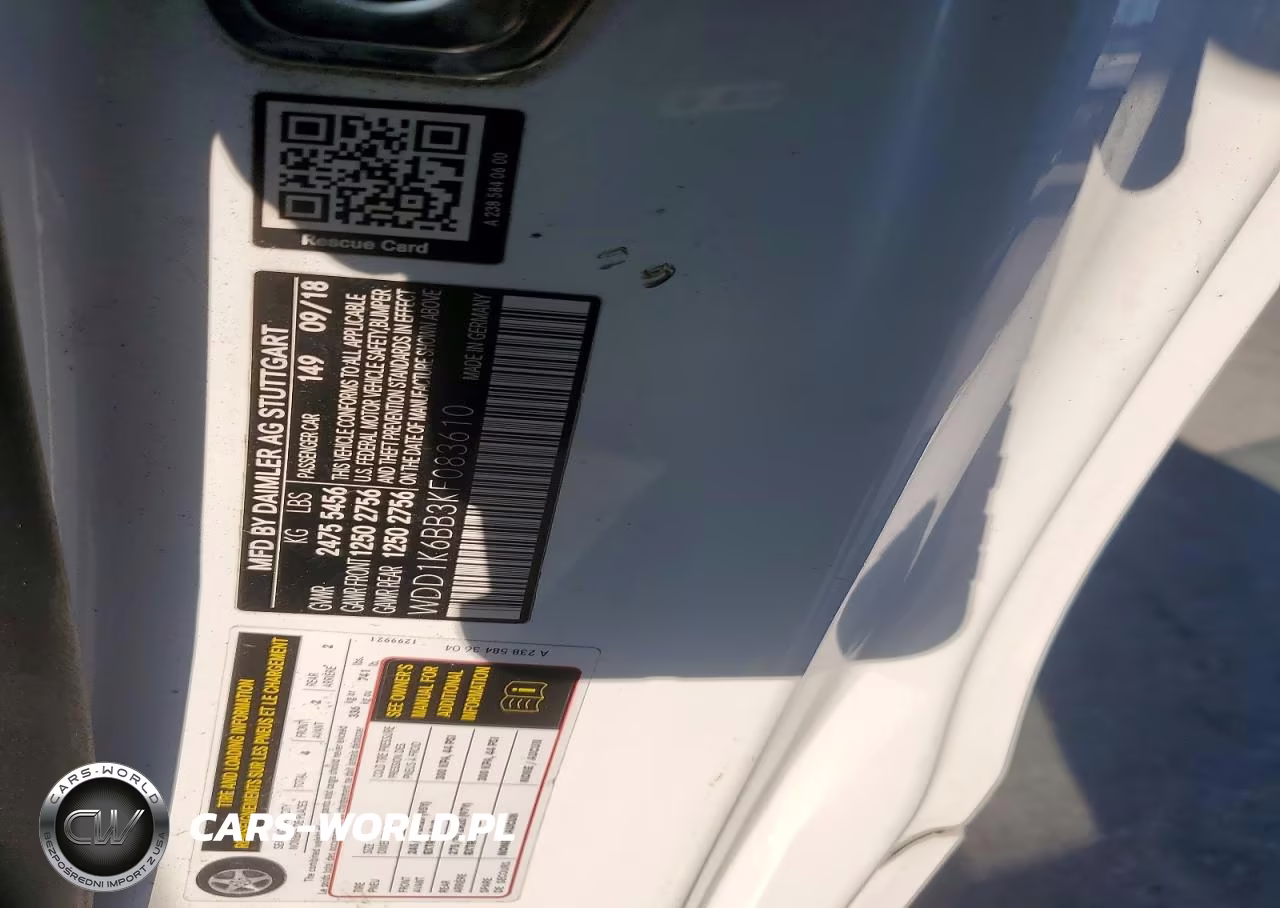 2019 Mercedes-Benz E Amg 53 VIN:WDD1K6BB3KF083610 - 12