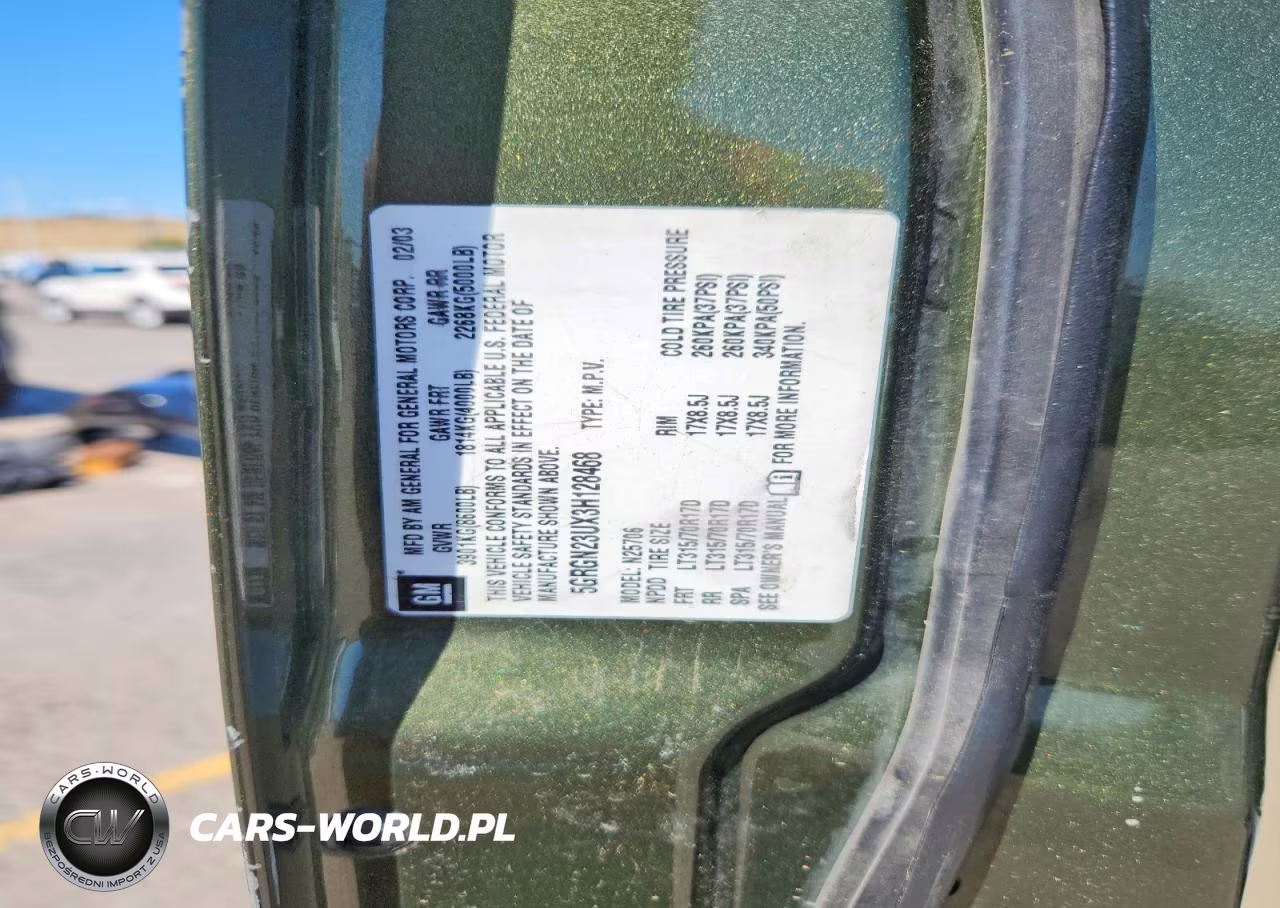 2003 Hummer H2 VIN:5GRGN23UX3H128468 - 13
