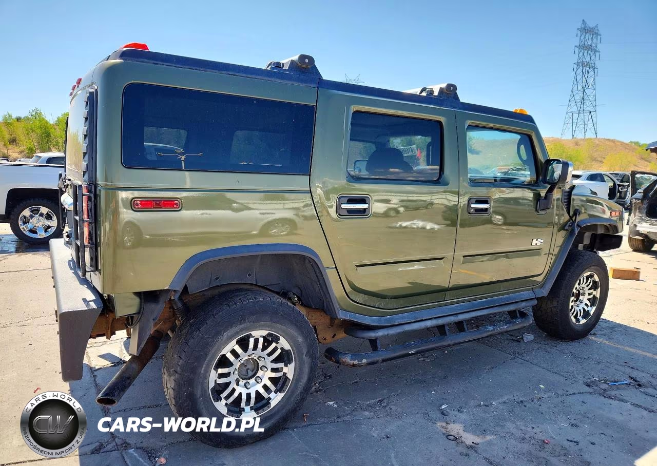 2003 Hummer H2 VIN:5GRGN23UX3H128468 - 3