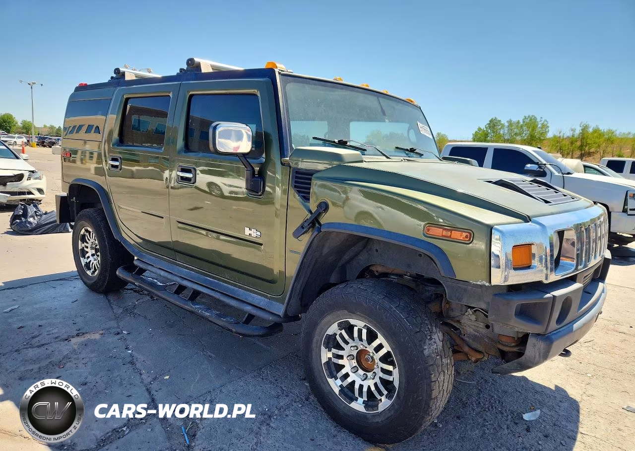 2003 Hummer H2 VIN:5GRGN23UX3H128468 - 4