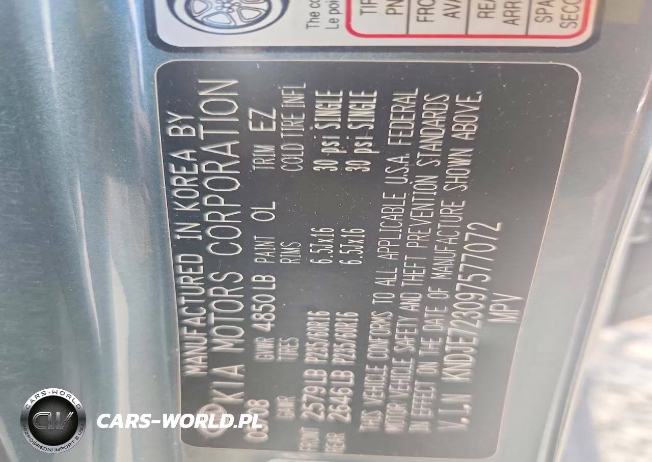 2009 Kia Sportage Lx VIN:KNDJE723097577072 - 13