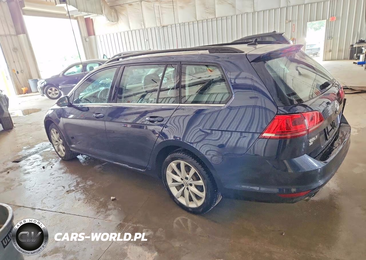 2016 Volkswagen Golf Sportwagen S VIN:3VWC17AU1GM509412 - 2
