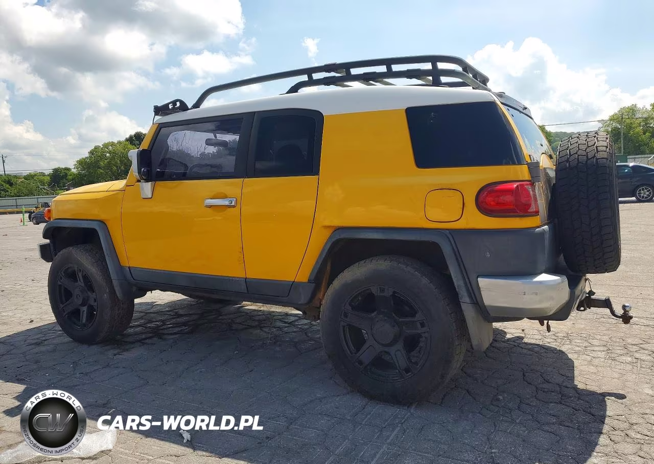 2007 Toyota Fj Cruiser Base VIN:JTEBU11F370019556 - 2