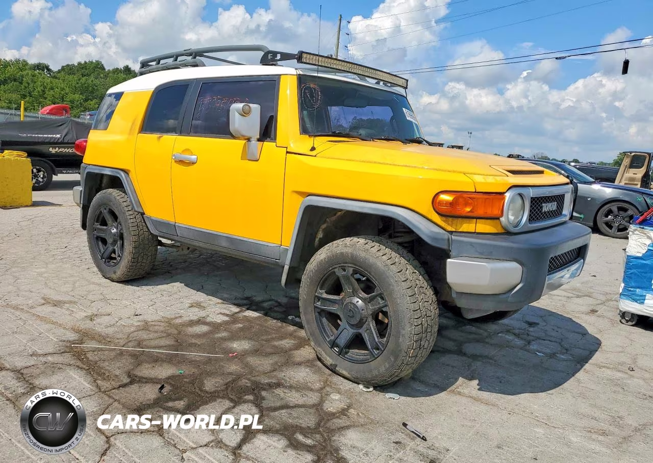 2007 Toyota Fj Cruiser Base VIN:JTEBU11F370019556 - 4